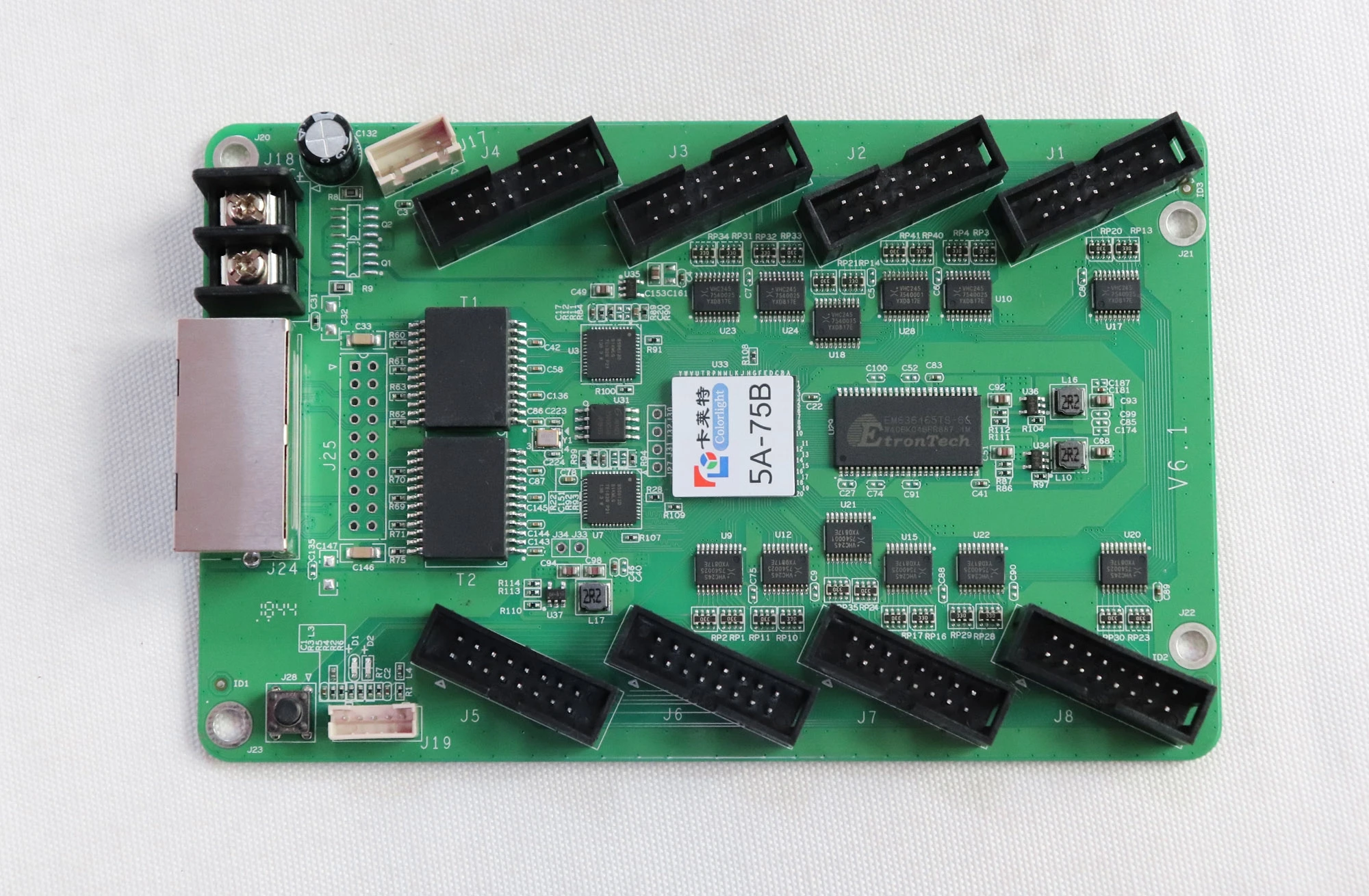 Встроенная карта для приема экрана ColorLight 5A-75B HUB75