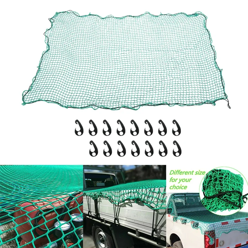 

Truck Trailer Mesh Cargo Net Heavy-Duty Cargo Cargo Closure Net Pickup Trailer Roof Baggage Net Trailer Net