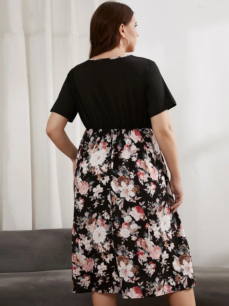 Рисунок 5 - Женское лоскутное платье в полоску