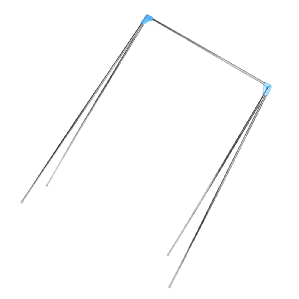 

Практичная Выдвижная складная стойка из нержавеющей стали для бытовой одежды