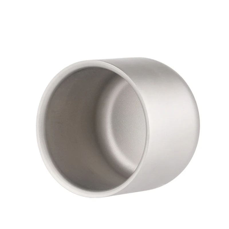 Титановая кружка Tiartisan для кемпинга противоожоговая посуда с двойными стенками