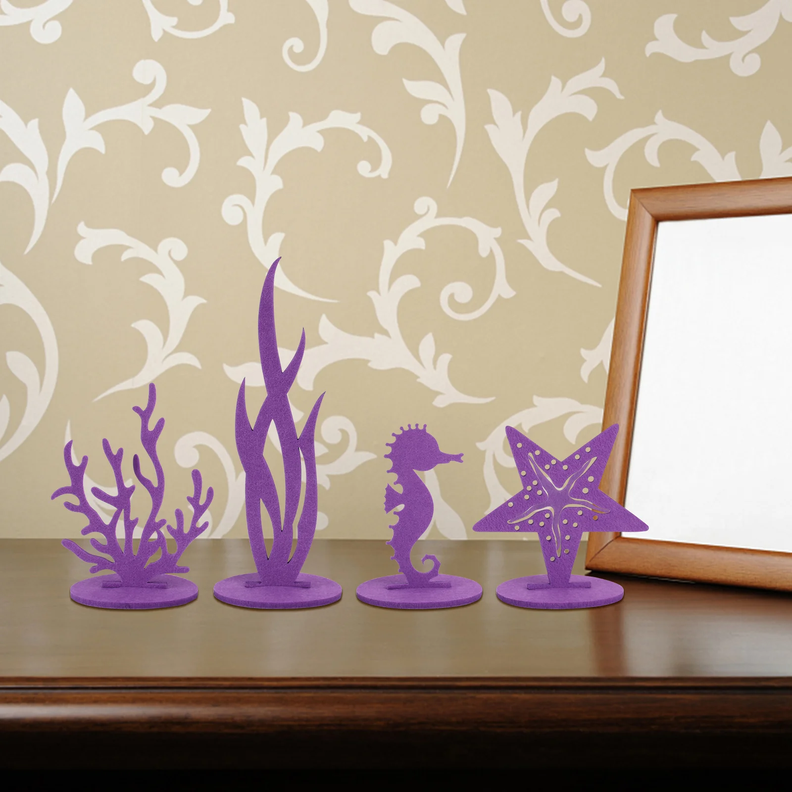 Фетровые украшения украшение для офиса рабочего стола летняя фигурка из морских