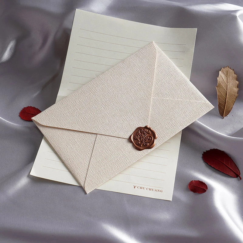 10pcs/lot European Ins Rag Texture Envelope for Letters Wedding Business Message Upscale Envelope for Invitations Message