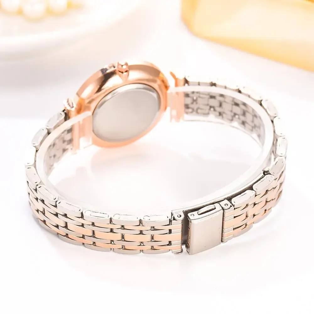 Crystal Women Bracelet Watches Top Brand Fashion Diamond Ladies Quartz Watch Steel Female Wristwatch Montre Femme Relogio