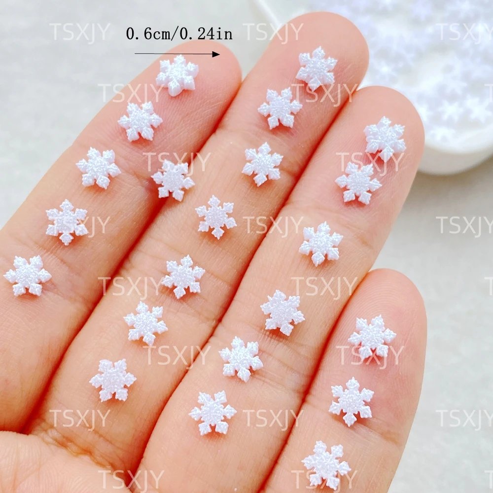 

Мини белые снежинки из резины TSXJY