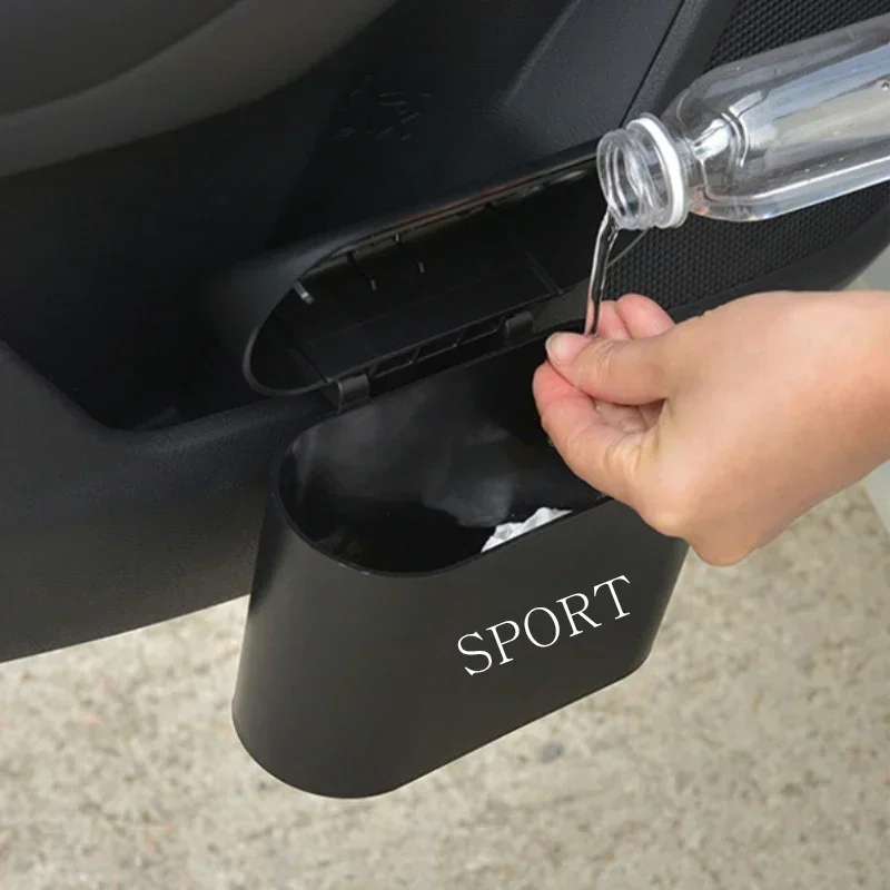 1 шт. для Geely Zeekr 001 EV 009 X 003 007 2021 2022 2023 2024 + ABS Портативный подвесной мини-мусорный