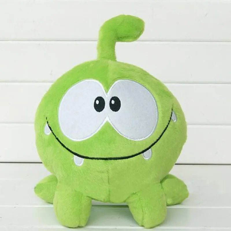 

Cartoon Children Collection Gift Cute Doll Soft Cut The Rope Green Frog Animal Plush 20 Cm