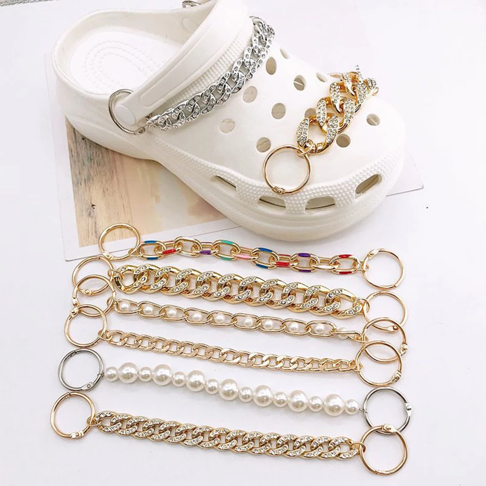 

Одиночная распродажа, цепочка для обуви, шармы, украшения для обуви, аксессуары, украшения для обуви, подарки для женщин и детей, украшение д...