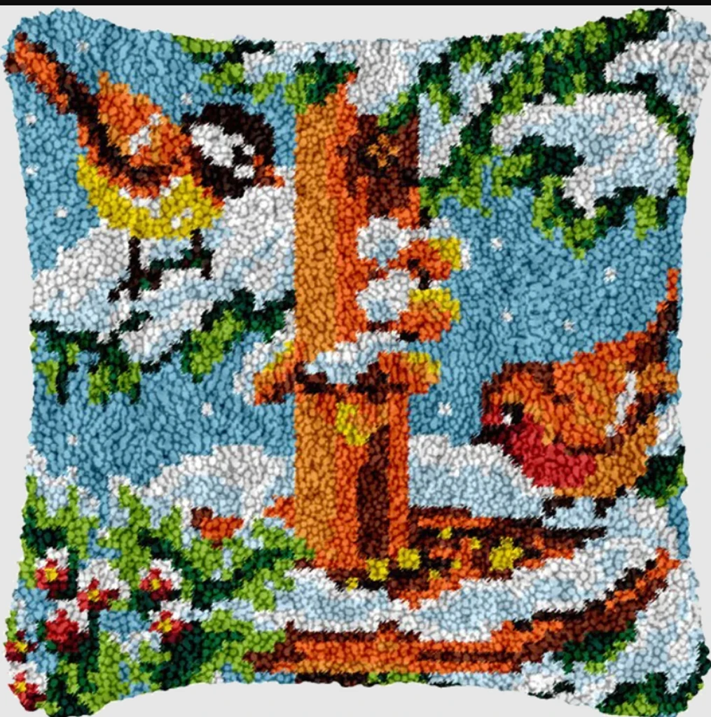 Набор для рождественской вышивки снеговик набор с крючком на защелке наборы