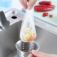 10050pcs disposable kitchen waste filter nylon sewer sink filter stretchable small mesh for kitchen sink anti clogging filter