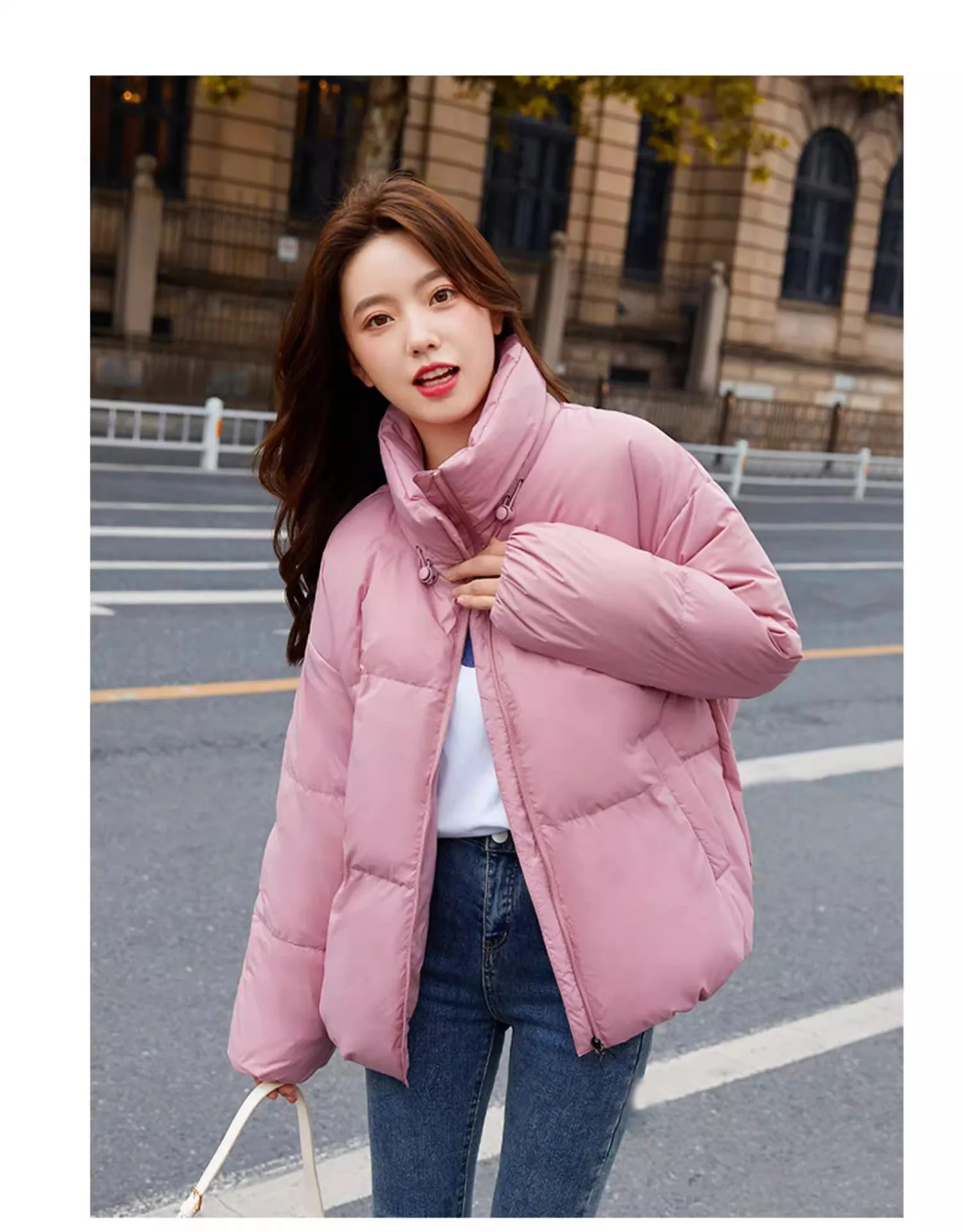 

2023 Women's Clothing High-End Short down Jacket Winter New 0911