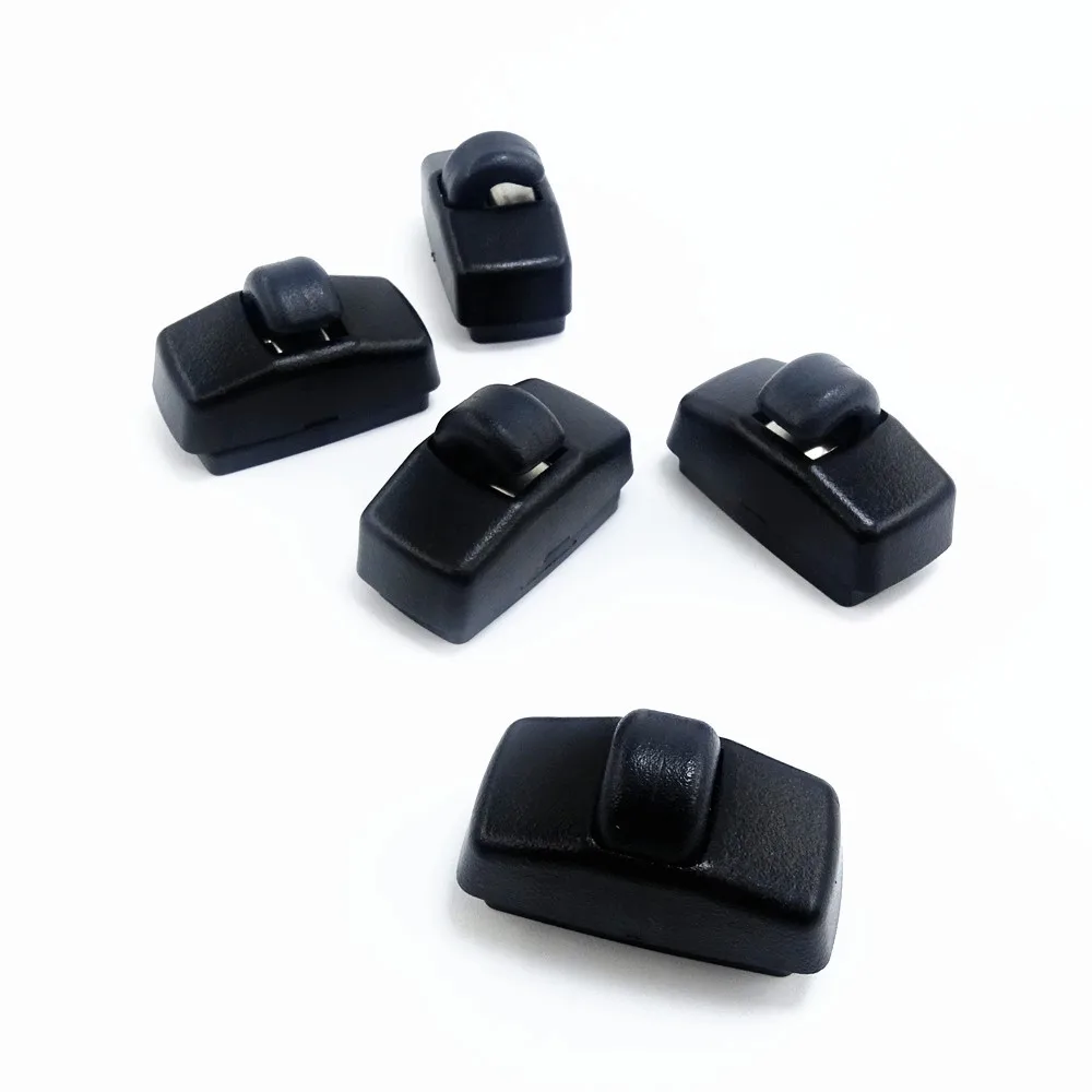 

5 шт., новинка, черная фотолампа, держатель для кронштейна, вешалка для VW Golf Jetta Passat сиденье для Polo Beetle 3B0 857 561 B 3B0857561B 3B0857563