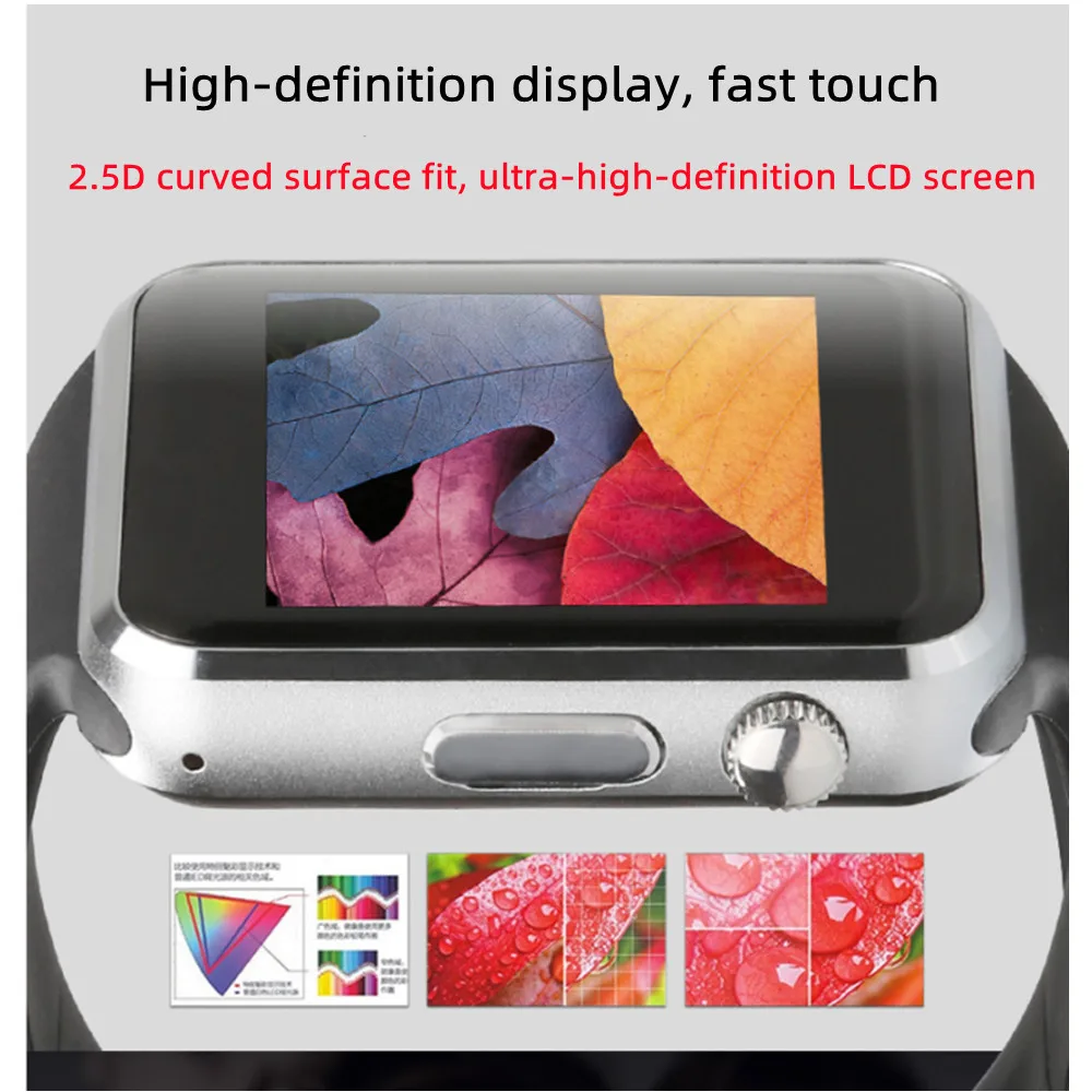 Новые умные часы с Bluetooth сменная карта интеллектуальный спортивный шагомер