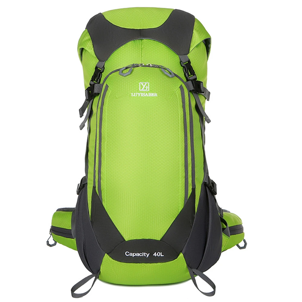 

40L Mountaineering Backpack Waterproof Wear-resistant Camping Sports Knapsacks Large Capacity Ultralight Hiking Travel Rucksack