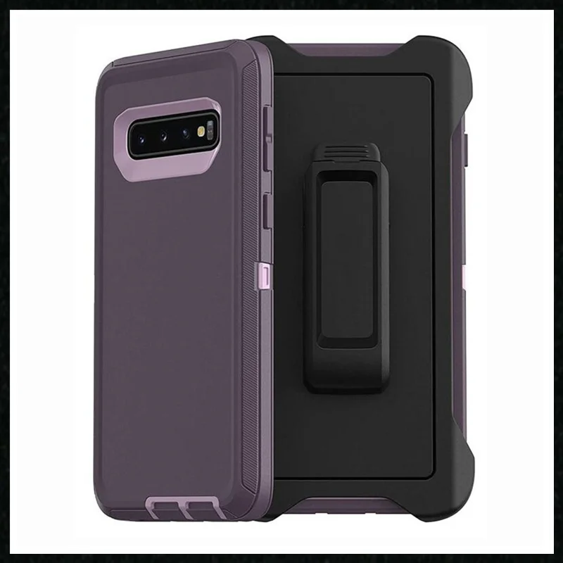 

Multiple Protection Coque Defender Series Case For Samsung Galaxy S10 Plus S10+ Anti-drop Cover Clip Holder Phone Cases Funda