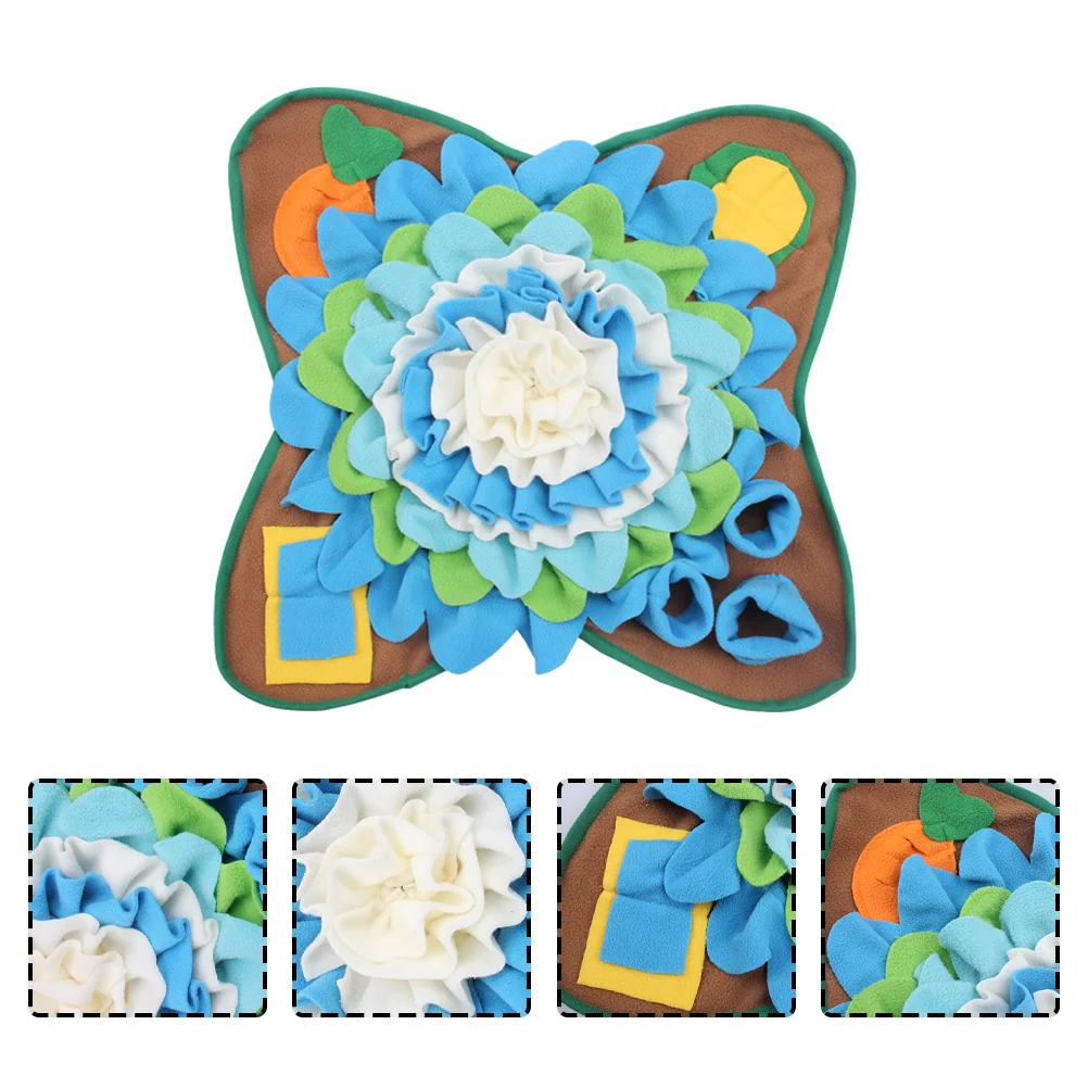 

Mat Bunny Snuffle Mat Pet Training Cushion Rabbit Feeding Mat Rabbit Foraging Mat for Hamster Rabbit Bunny Animals