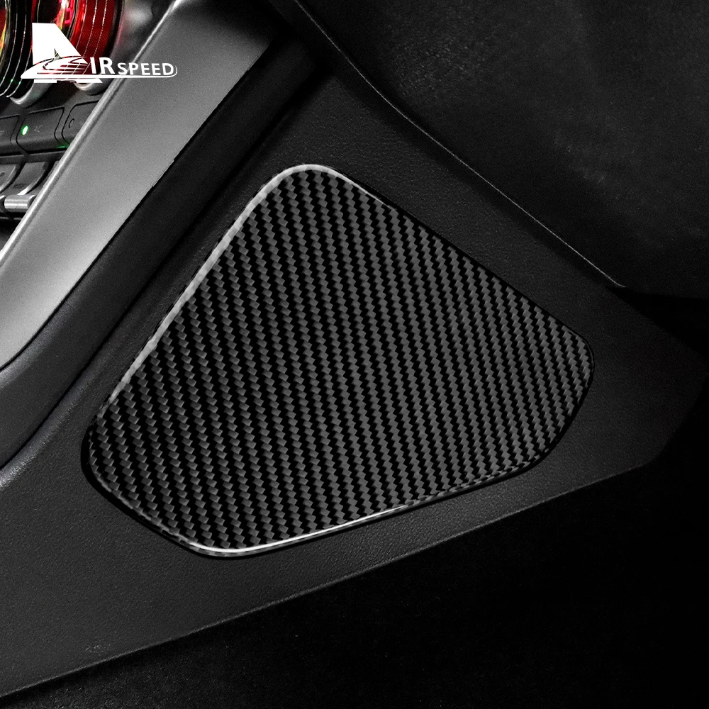 

Автомобильная наклейка из натурального твердого углеродного волокна с боковой панелью Центрального управления для Subaru BRZ, Toyota GR86 2021 2022, аксессуары для внутренней отделки