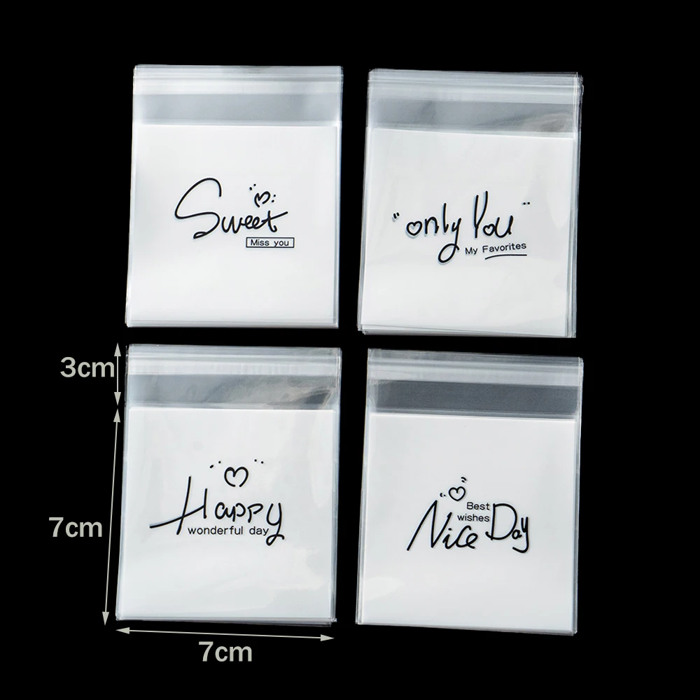 

Пластиковые самоклеящиеся пакеты «Спасибо», 100 шт