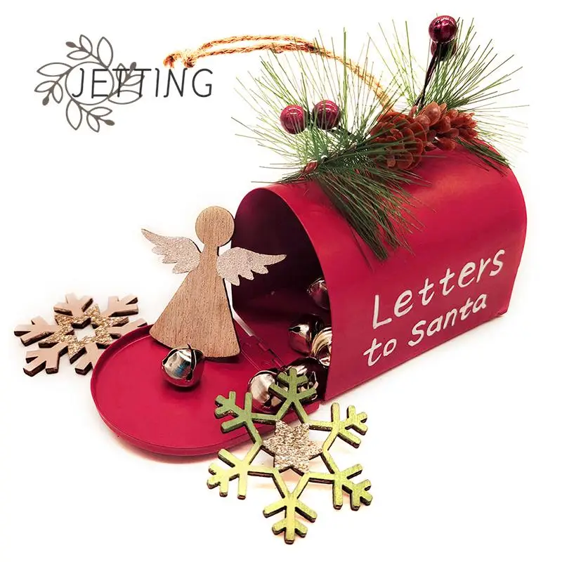 Hanging Ornament Christmas Tree Pendant Letters To Santa Claus Home Christmas Decoration