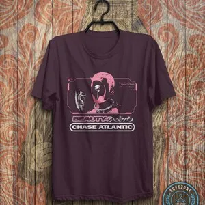 Album Chase Atlantic Beauty in Death Camiseta — рубашка Tour качество R&ampB