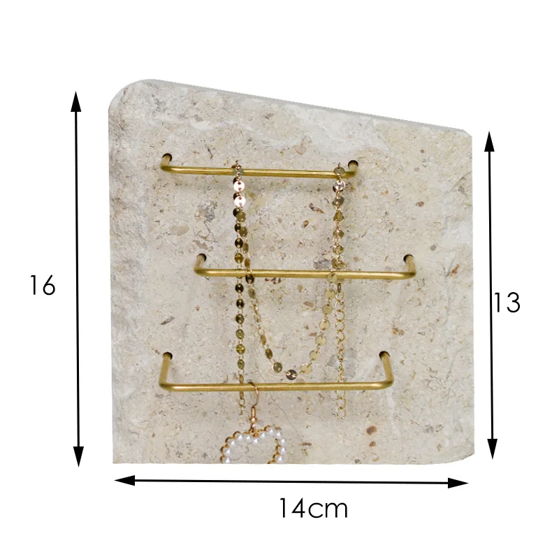 Jewelry Display Stand Jewelry Necklace Ring Display Board Factory Direct Sales Square Creative Display Window Props