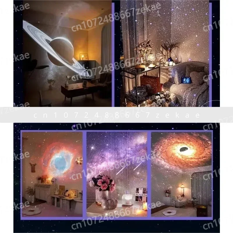 1-12 в 1 3D визуальный беспроводной проектор Galaxy Star динамик ультра четкий фокус