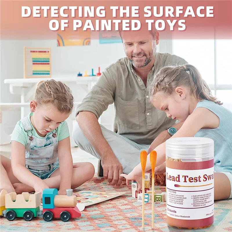 Набор для проверки свинца - свинцовой краски Тампон домашнего использования