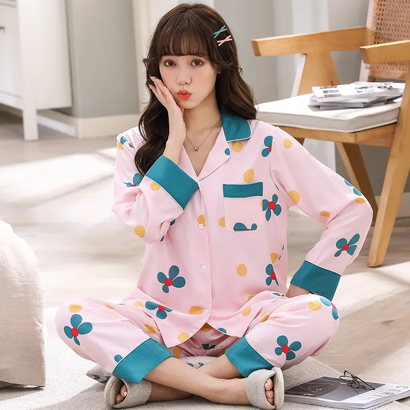 Пикантное женское нижнее белье Пижама одежда для сна повседневная Хлопковая