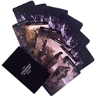 Карты Таро из темноты светильник настольные игры таинственные гадания колода игры для вечерние Ринок английская версия винтажные цветные карты