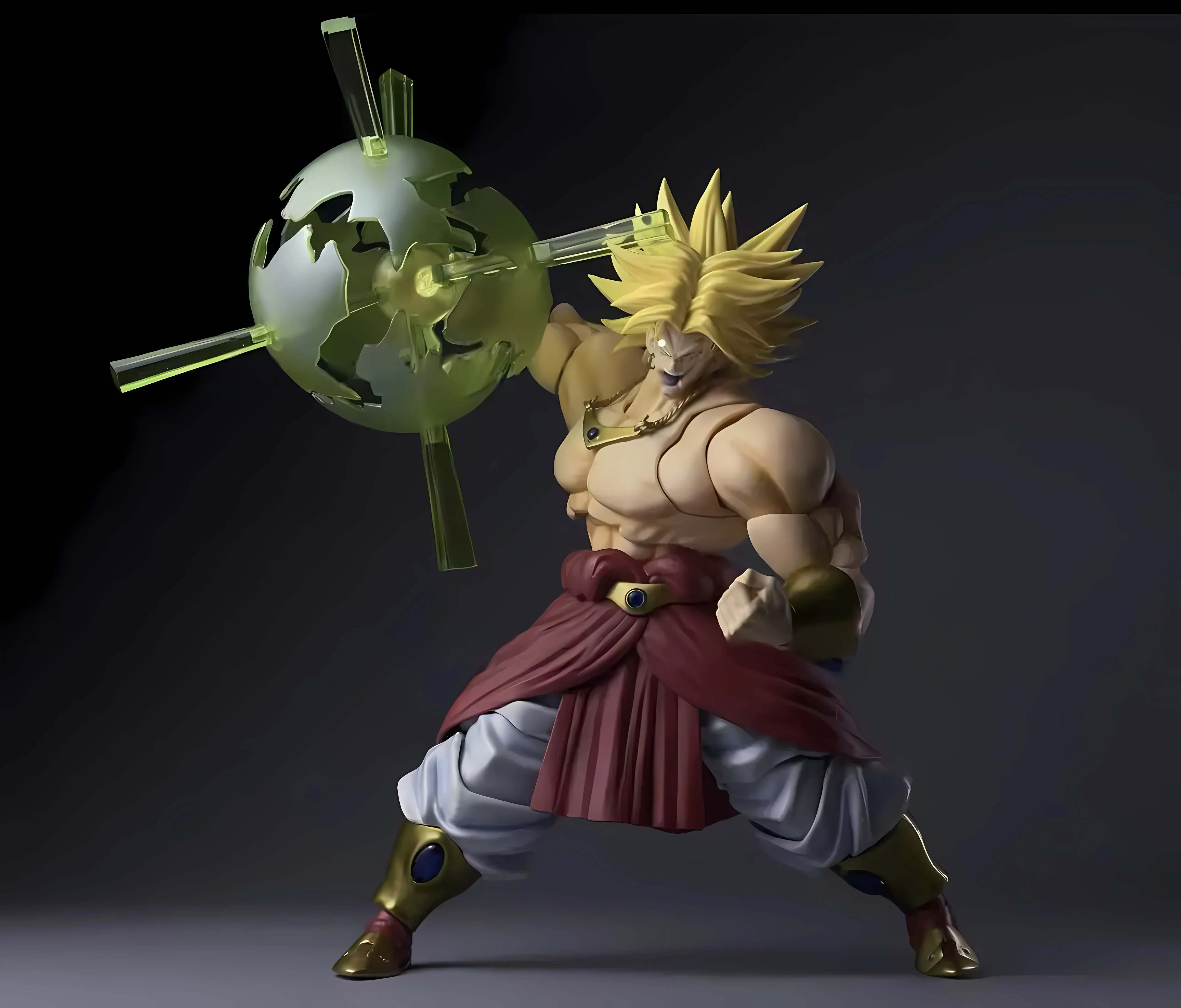 Фото В наличии: Новая фигурка Бронли ZT Studio из Dragon Ball Z (ZT01, ZT02, ZT02B, ZT03), MP SHF, аниме-фигурка Супер Сайян Бронли №4