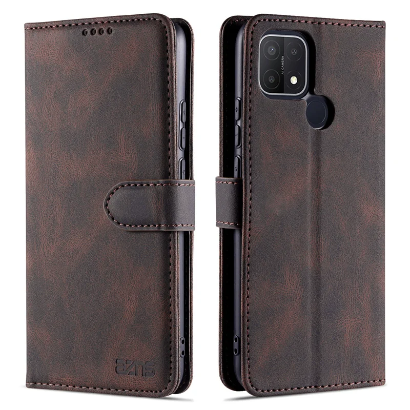 

Luxury Brand Magnet Wallet Case For OPPO A96 95 94 74 73 72 57 56 55 54 5336 35 16 15 5G Leather Flip Stand Mobile Phone Cover