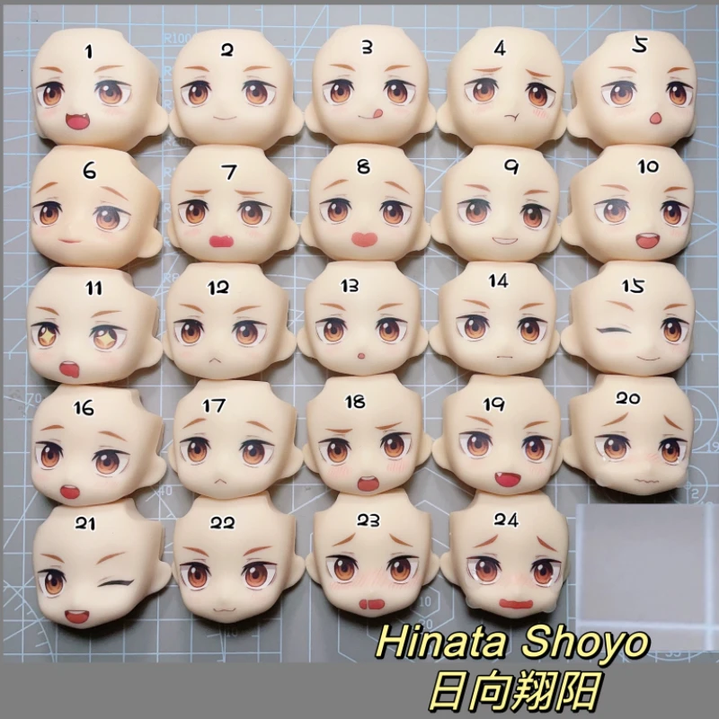 Haikyuu Ob11 лицо Хината Shoyo Oikawa Tooru Kei Tsukishima ручная работа водная наклейка Лицевая панель Аниме Косплей куклы аксессуары