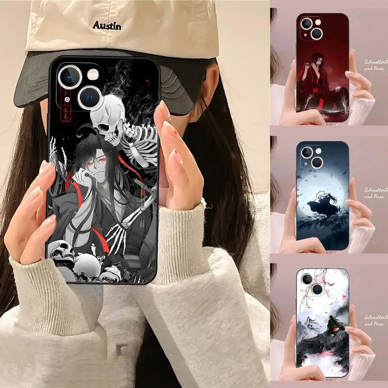 

Mo Dao Zu Shi MDZS Phone Case Funda for IPhone Apple 12 Pro 11 13 Mini 14 Max 7 8 6S Plus XR X XS SE 2020 Shockproof Back Cover
