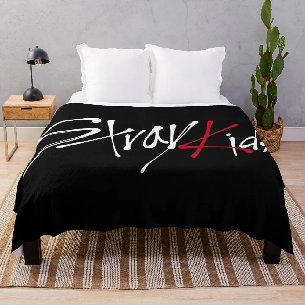 

Stray Kids logo Throw Blanket Multi-Purpose