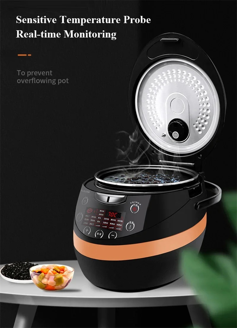 Шкалаère perles électrique grande capacité cuiseur тапиока текстиант Fisk Bulles lait коммерческий 8л