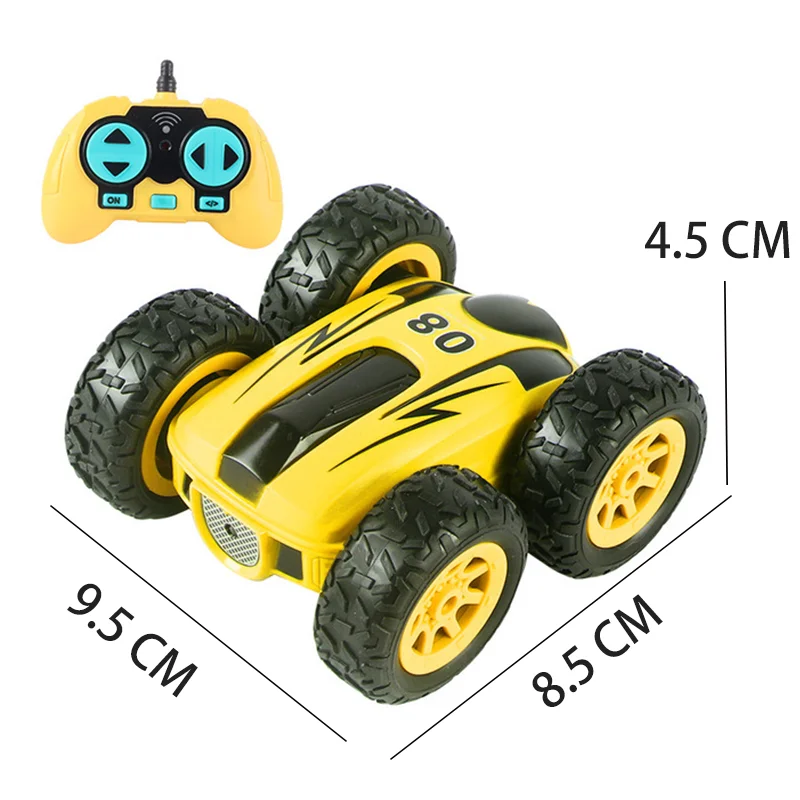 6 Wheels Spray RC Stunt Car 4WD Swing Arm Drift Vehicle Gesture Induction Deformation Remote Control Car with Light Boy RC Toys images - 6