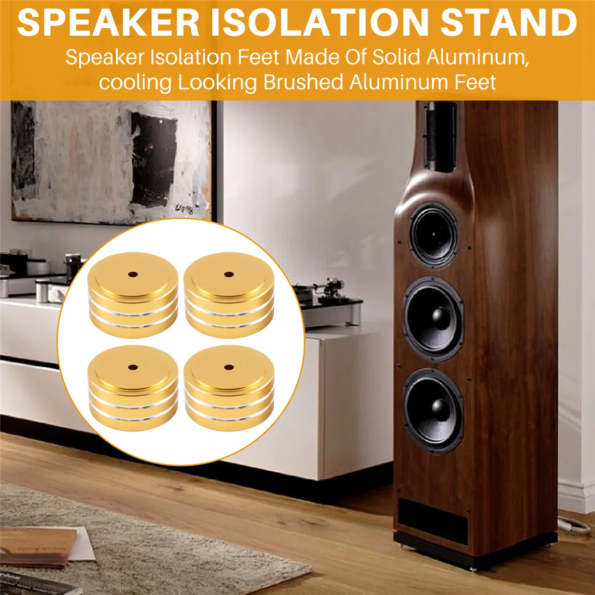 Алюминиевый держатель для динамика 40 х2 0 мм