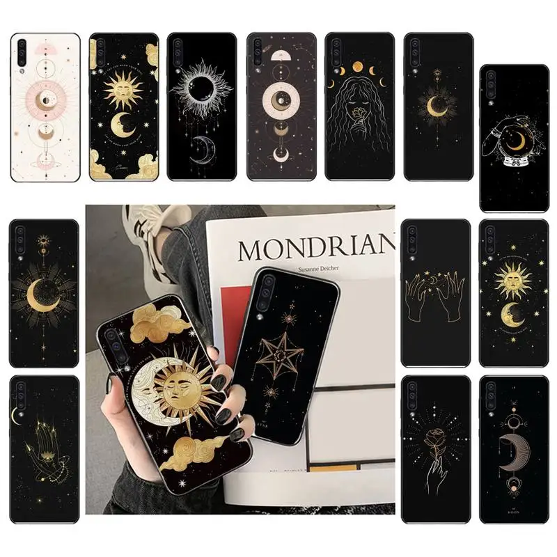 

Witches moon Tarot Mystery Totem Phone Case For Samsung A12 A32 A71 A11 A21S A02 A52 A72 A51 A50 A70 A31 A41 M31