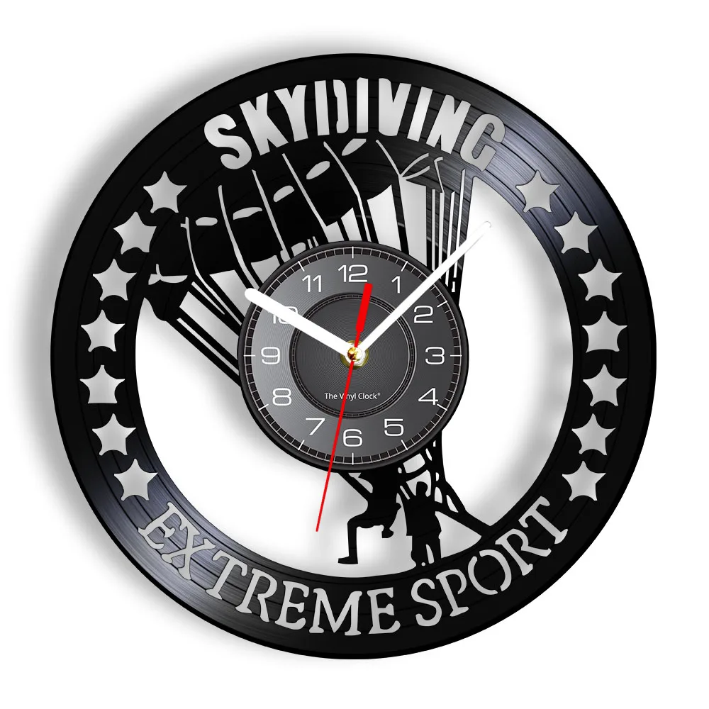 Парашютный дизайн настенные часы армейские художественные Бесплатные летающие
