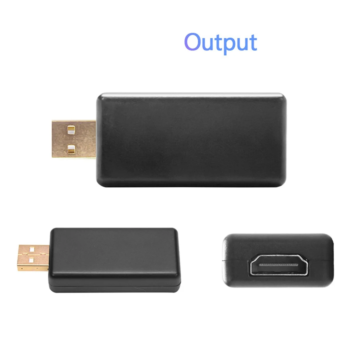 Интерфейс адаптера видеовыхода USB к CVBS RCA Подключение монитору Устройство