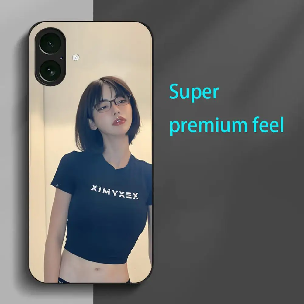 Ei-mi F-Fuk-ad-a Beauty Чехол для телефона iPhone 16 15 14 13 12 11 X XR XS 8 Plus Mini Pro Max Мягкий черный