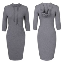 long sleeve sweater dress 2021 spring and autumn new fashion womens three quarter sleeve womens all match short sleeve