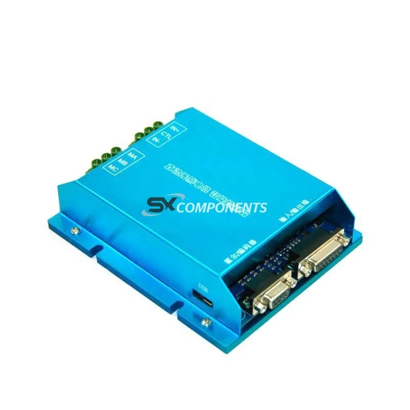 

24V 48V 500W 800W 1000W BLDC SERVO MOTOR SPEED DRIVER 50A CAN RS232 COMMUNICATE CONTROL