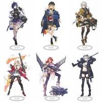 2022 hot game anime girls frontline characters cosplay acrylic figure stand model desk decoration fans collection prop xmas gift