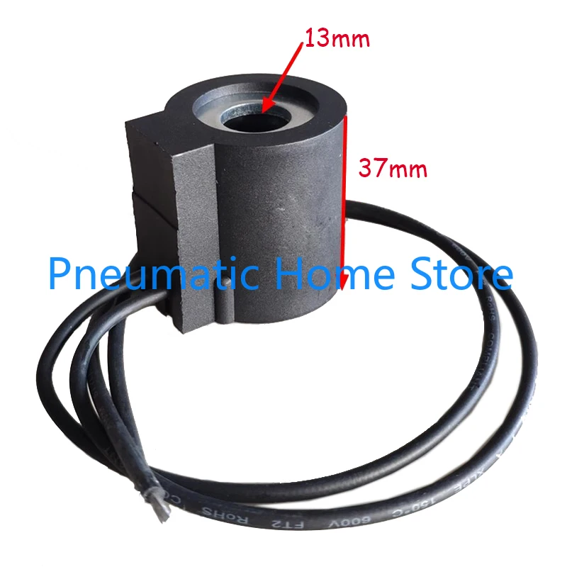 

Картриджный клапан, электромагнитный клапан, катушка гидравлического клапана, внутренний диаметр 13 мм, высота 37 мм, замена для HydraForce 6302024 6302012