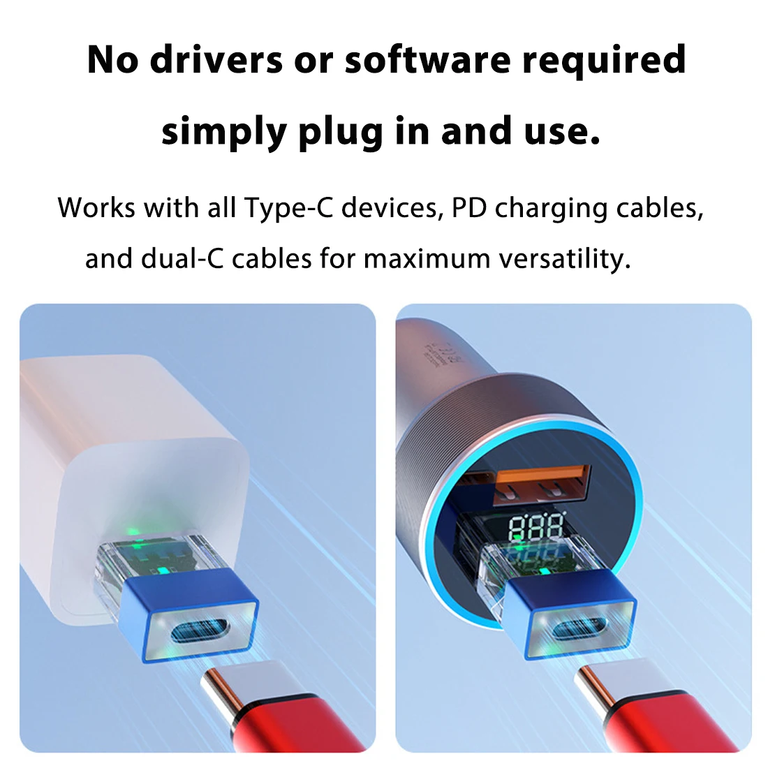 Фото Адаптер USB 3.0 на Type-C OTG, 2-в-1: передача данных и зарядка, совместим с iPhone серий 15/16/17 и устройствами USB-C №5