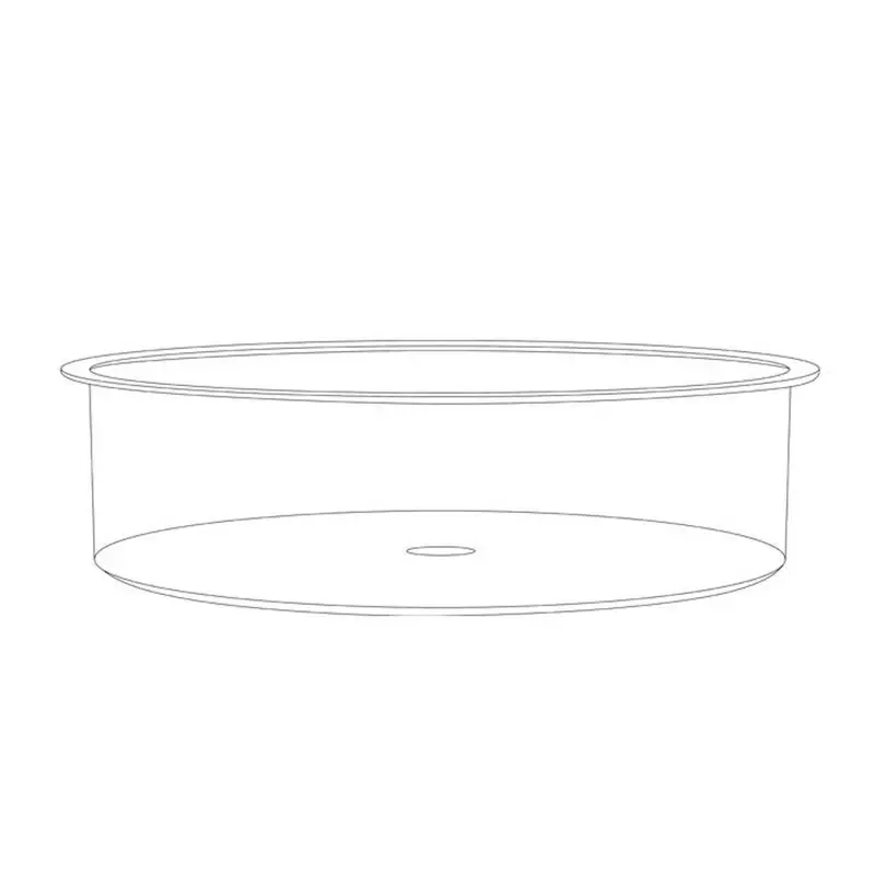 

Spinning Spice Tray Spice Container For Fridge 360 Rotating Turntable Organizer For Kitchen Fridge Cabinet Bathroom Vanity