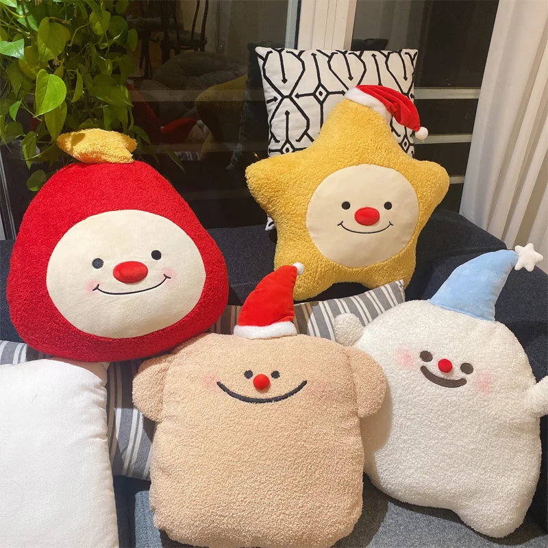 

Рождественская маленькая разноцветная кукла со звездами и призраками, подушка для девушки, сопровождающая спящей рукой, грелка для рук, игрушка, праздничный подарок для девушки