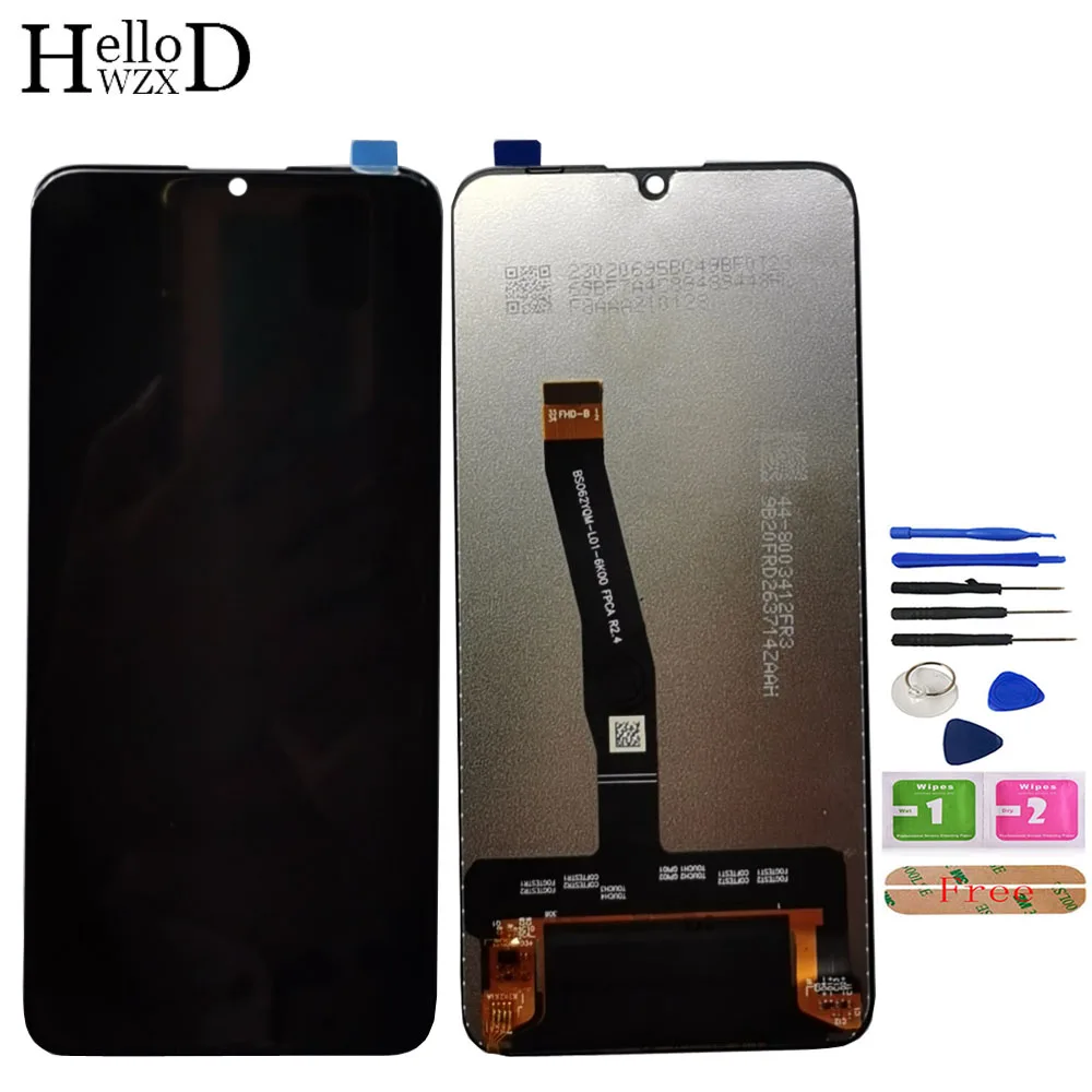 ЖК-дисплей для Huawei P Smart 2019 POT-LX3 POT-L23 9S, ЖК-дисплей, сенсорный экран, дигитайзер, инструменты в сборе + рамка