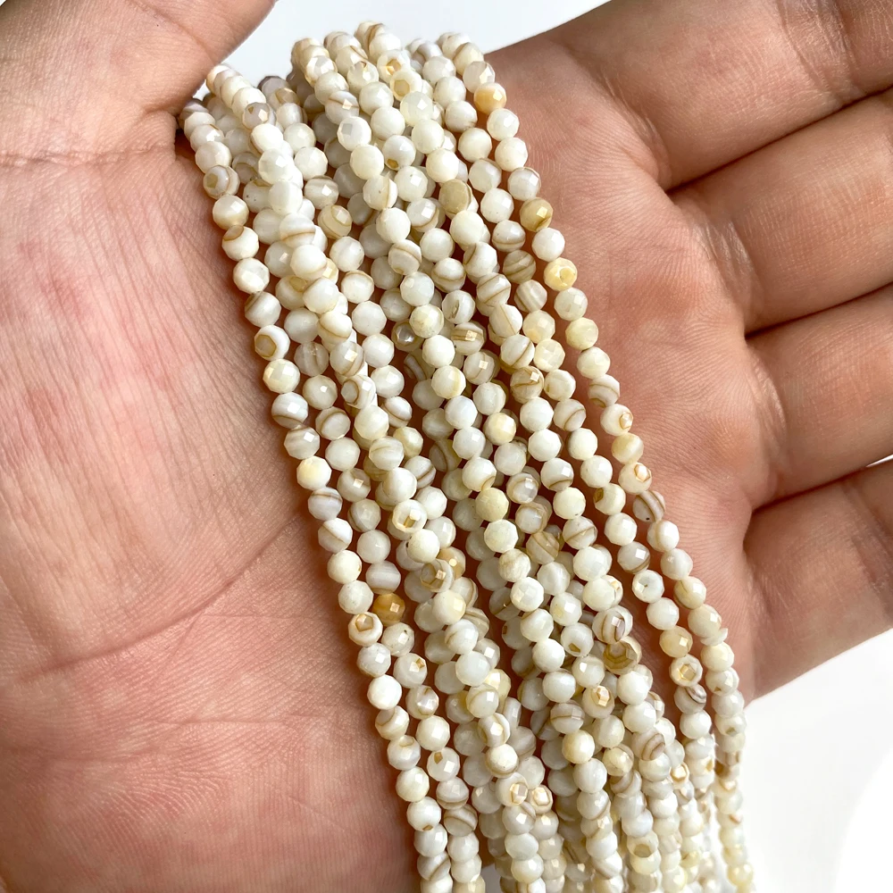 Новый 2 3 4 мм облицовка натуральный камень жемчуг фиолетовый изумруд ракушки